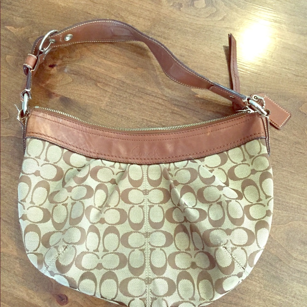 Original Coach Patterned Purse